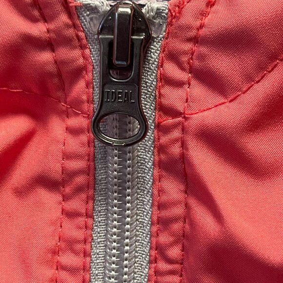 Charles River Apparel XS Coral Lightweight Pullover Windbreaker Jacket  Hood - Picture 2 of 13